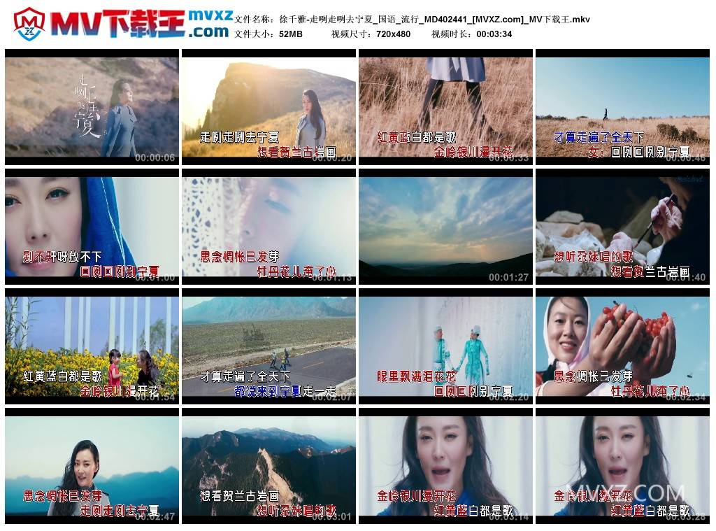 徐千雅-走咧走咧去宁夏_国语_流行_MD402441